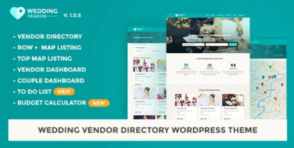 Vendor Directory WordPress Theme – Wedding Vendor v1.0.5