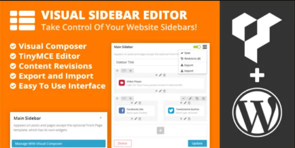 Visual Sidebar Editor v1.2.2 WordPress Plugin