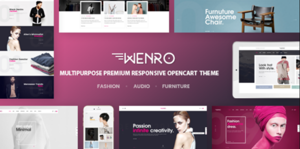 Wenro – Multipurpose Responsive Opencart Theme