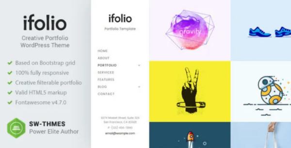 iFolio – Premium WordPress Theme