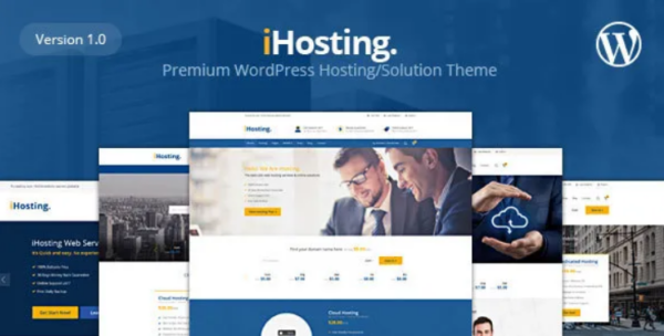 iHosting – WHMCS Hosting, Business WordPress Theme