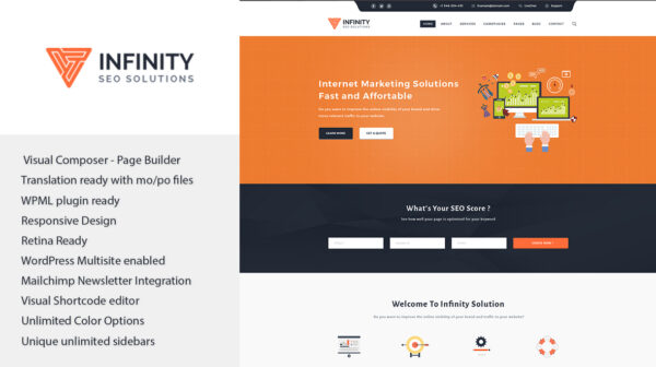 Infinity – High Performance WordPress SEO Theme [MOJO Marketplace]