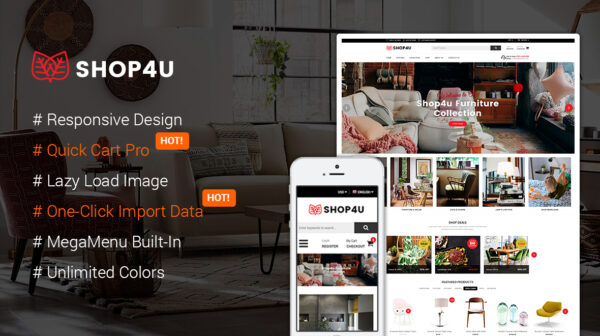 Shop4U Gorgeous Magento 2 Theme