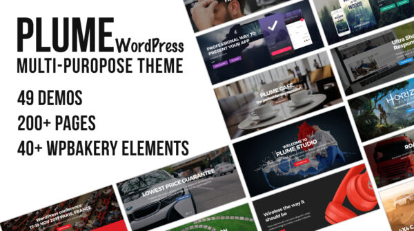 Plume WordPress Multipurpose Theme