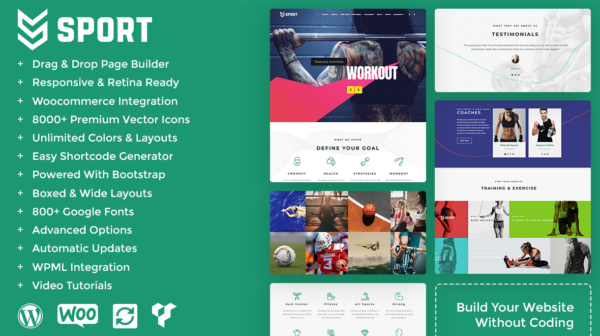 Sport Theme Multi-Purpose Sports WordPress Theme