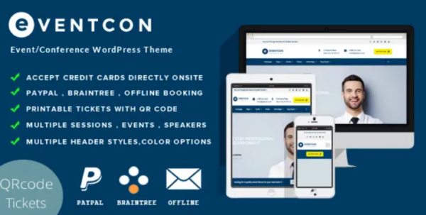 Eventcon : Event – Conference WordPress Theme