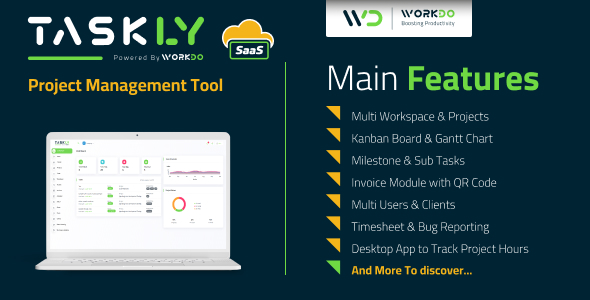 TASKLY SaaS – Project Management Tool 6.1