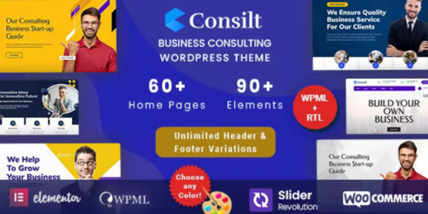 Consilt – Business Consulting WordPress