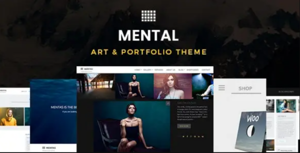 Mental – Art & Portfolio Theme