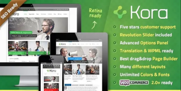 Kora WordPress Theme