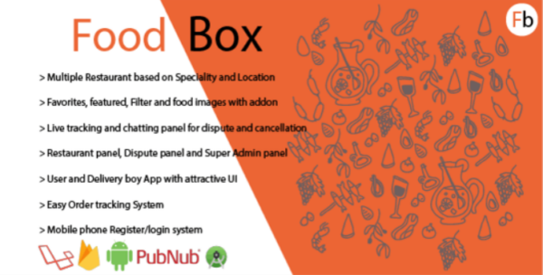 Food Box – Food Delivery Android App with chat – Swiggy Clone