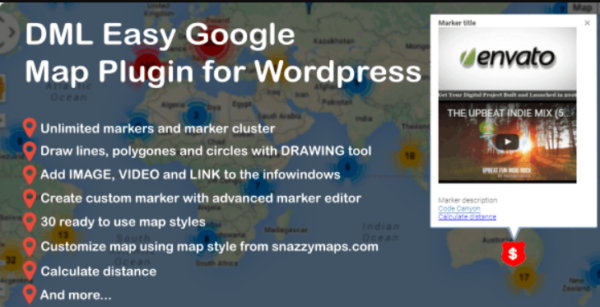 DML Easy Google Map Plugin for WordPress