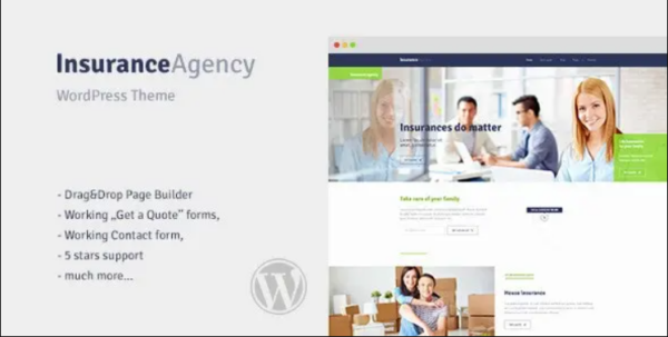 Insurance – WordPress Theme for Insurance Agency