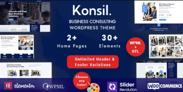 Konsil – Business Consulting WordPress Theme