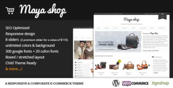 MayaShop 3.7.2 A Flexible Responsive e-Commerce Theme