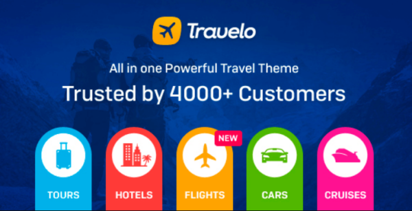 Travelo 4.2.0 Travel/Tour/Car Rental/Cruise Booking WordPress Theme