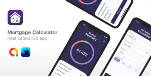 Mortgage Calculator – SwiftUI Real Estate iOS