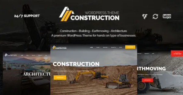 Construction – Building & Architecture WordPress Theme