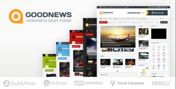 Goodnews 5.9.6 Responsive WordPress News/Magazine