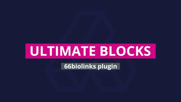 20 Ultimate Blocks Pack – 66biolinks plugin 4.0