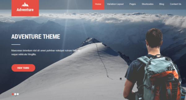 Adventure WordPress theme – SKT Themes