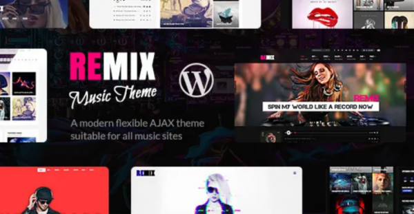 Remix Music Theme 3.9.10