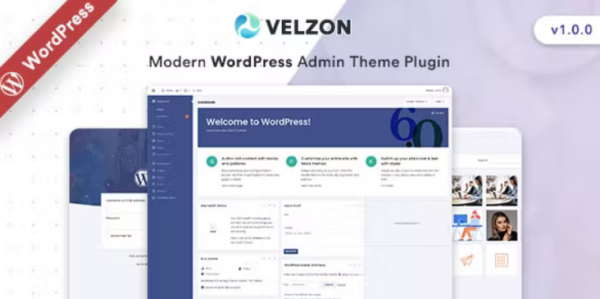 Velzon – Modern WordPress Admin Theme Plugin