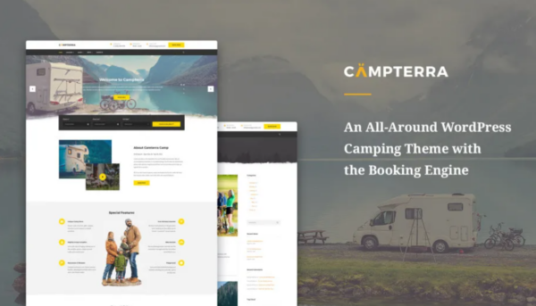 Campterra – WordPress Camping Theme