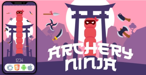 Archery Ninja - HTML5 Game, Construct 3