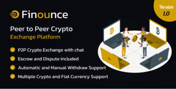 Finounce - An Advance Peer to Peer Crypto Exchange Platform 9 May 2023