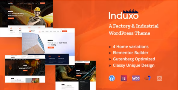 Induxo - Industry WordPress Theme 1.7.2