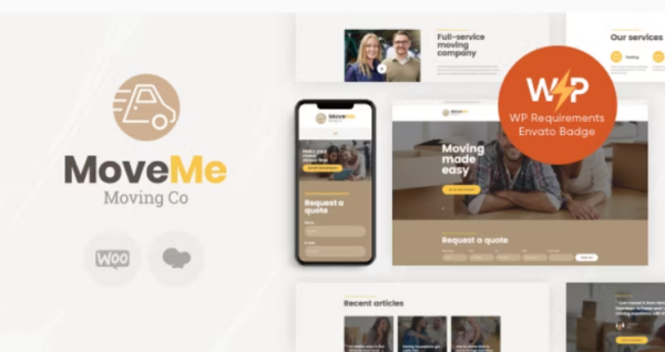 MoveMe | Moving & Storage Relocation Company WordPress Theme 1.2.10