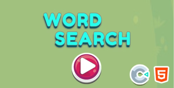 Word Search - Html5 (Construct3)