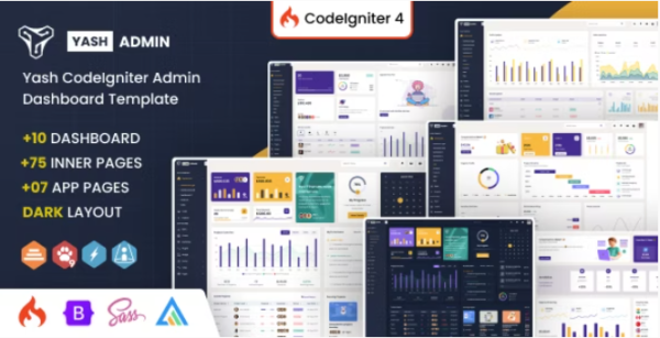 YashAdmin - Codeigniter Sales Management System