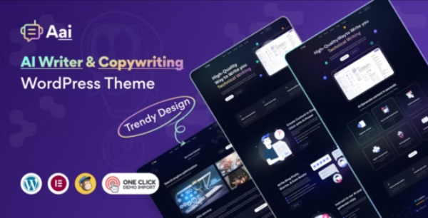 Aai - AI Writer & AI Copywriting Landing Page Theme