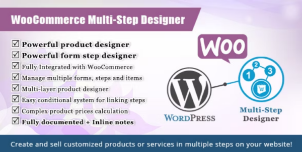 WooCommerce Multistep Form & Product Designer 1.3.8