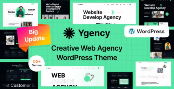 Ygency - Web Design Agency WordPress Theme 1.1.0