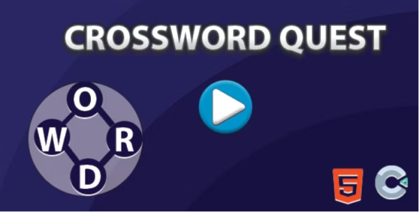 Crossword Quest - Html5 Game 9 December 2023