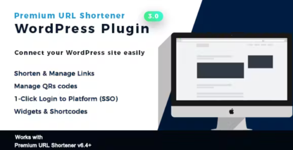 Premium URL Shortener WordPress Plugin