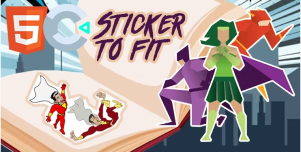 Sticker To Fit (HTML5 Game - Construct 3) 29 July 2023