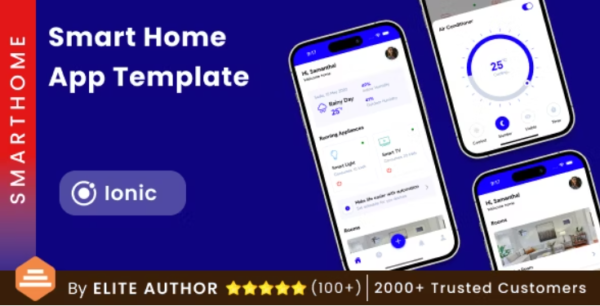 Smart Home App | Iot App | Home control App | Home automation App | Ionic | SmartHome