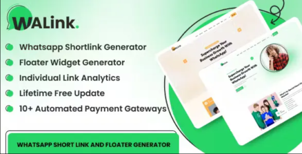 WALink - WhatsApp Shortlink and Floater Generator 1.3