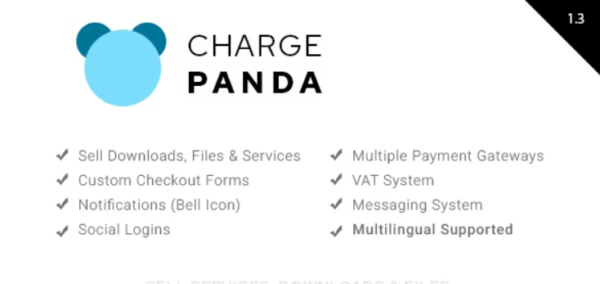 ChargePanda - Sell Downloads, Files and Services (PHP Script) 1.3