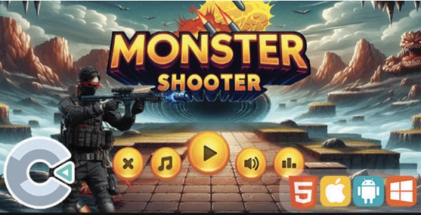 Monster Shooter (Construct 3 | HTML5)