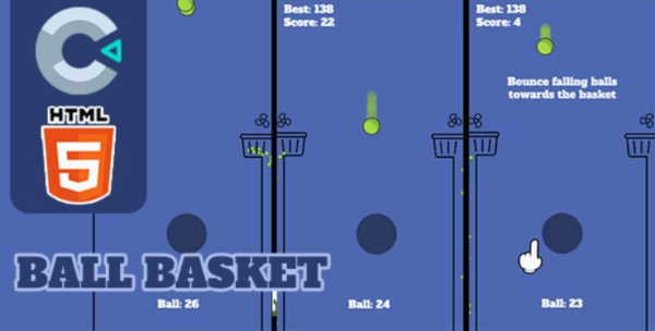 Ball Basket - HTML5 Game - C3P