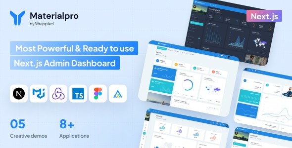 MaterialPro - Next.js Admin Dashboard 4.0.0